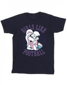 Looney Tunes Heren Lola Bunny Girls Like Football T-shirt