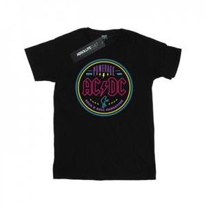 AC/DC Cirkel-neon-T-shirt voor heren