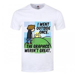 Grindstore Heren Ik ging een keer naar buiten T-shirt