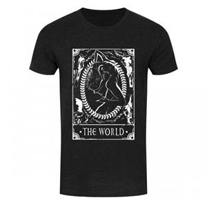 Deadly Tarot Dodelijke Tarot Heren de wereld T-shirt