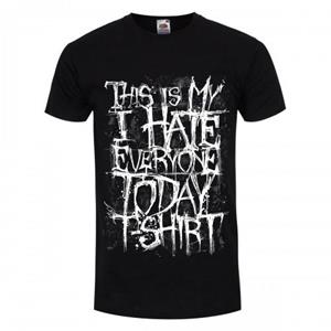 Grindstore Heren Dit is mijn ik haat iedereen vandaag T-shirt