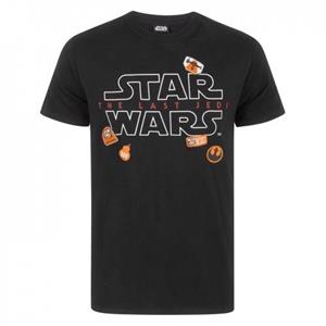 Star Wars heren de laatste Jedi badges T-shirt