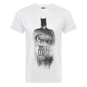 Justice League heren karakter line-up T-shirt