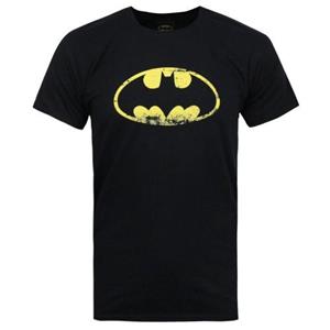 Batman officieel heren noodlijdend embleem T-shirt