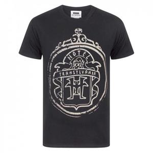 Pertemba FR - Apparel Hotel Transylvania officieel heren Glow In The Dark logo T-shirt