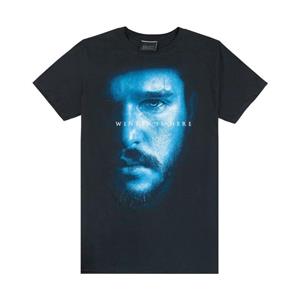 Game Of Thrones Heren Jon Snow Winter is hier T-shirt L zwart