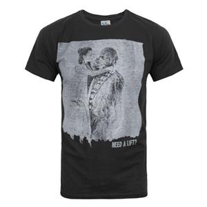 Pertemba FR - Apparel Junkfood Heren hebben een lift nodig Star Wars T-shirt