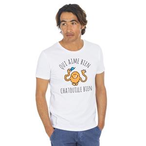 Monsieur Madame Heren T-shirt - WIE HOUDT VAN EEN GOEDE KIETEL