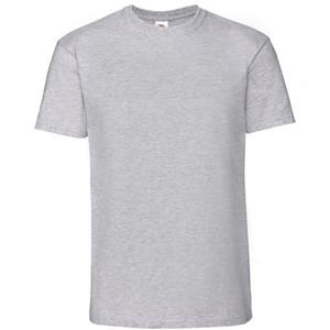Fruit Of The Loom Mens Iconic 195 Ringspun Premium Tshirt S UK wit
