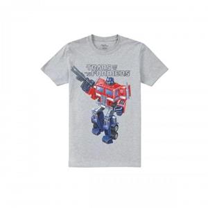 Transformers Heren Old School Optimus Prime T-shirt L glans groene kleur