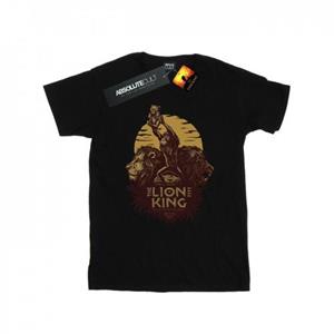 Disney Heren The Lion King Movie Sunrise Collage T-shirt