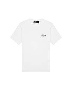 Malelions Men Splash T-Shirt - White