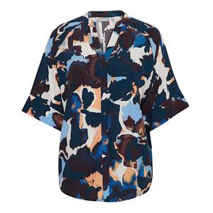 Fransa Blouse 20613531 beaucoup blue