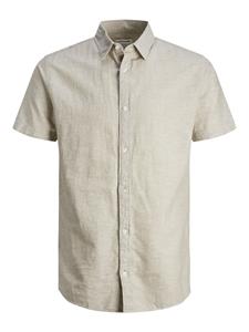 Jack & Jones Jjelinen blend shirt ss sn