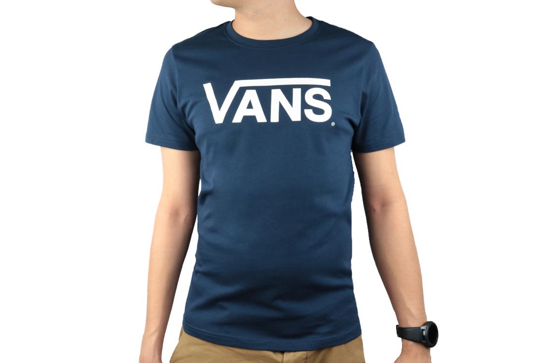 Vans Ap M Flying VS Tee, Heren marine T-shirt