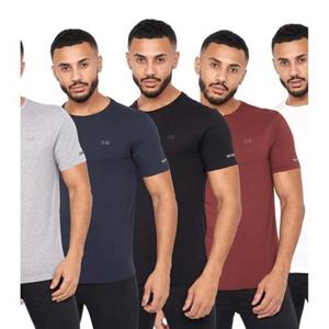 Crosshatch heren Fellawear T-shirt (Pakket van 5)