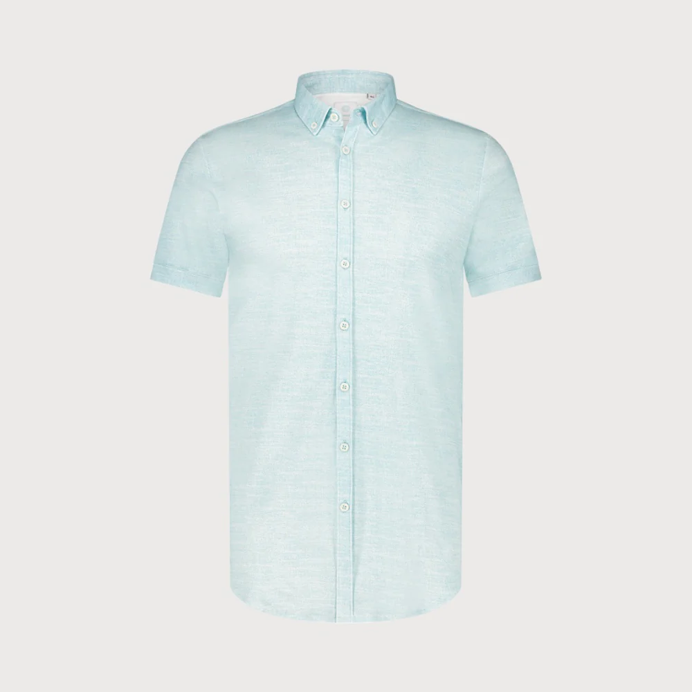 Blue Industry Button-down overhemd korte mouw