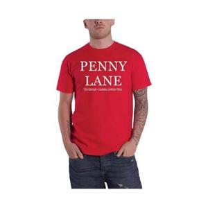 The Beatles Unisex volwassen Penny Lane T-shirt met print op de rug