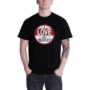The Beatles Dames/Dames I Love Back Print T-shirt