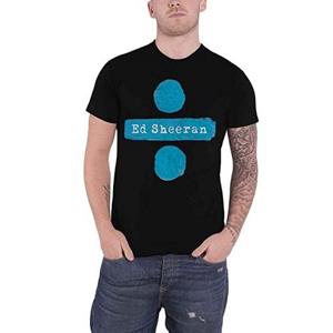 Ed Sheeran Unisex volwassen Divide T-shirt L zwart