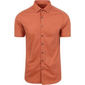 Desoto Short Sleeve Jersey Overhemd Peach Oranje