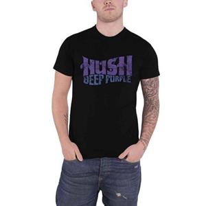 Deep Purple Diep paars Unisex volwassen Hush T-shirt