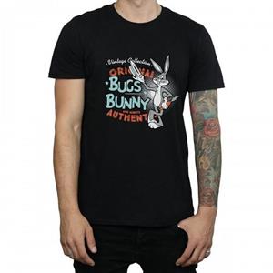 Looney Tunes Heren Bugs Bunny Vintage katoenen T-shirt