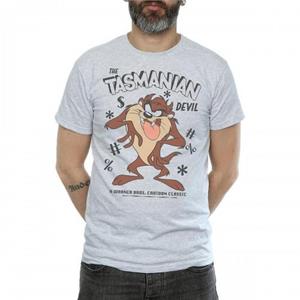 Looney Tunes Heren Tasmaanse Duivel Vintage T-shirt