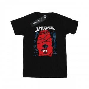 Spider-Man hangend katoenen T-shirt voor heren