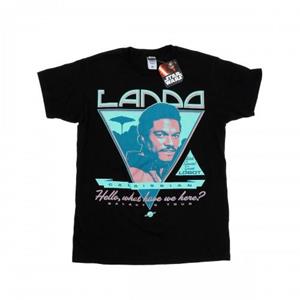 Star Wars Heren Lando Poster Katoen T-Shirt