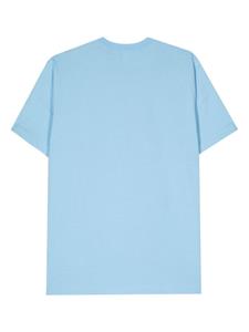 Comme Des Garçons Shirt T-shirt met logoprint - Blauw