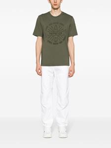 Moncler T-shirt met geborduurd logo - Groen