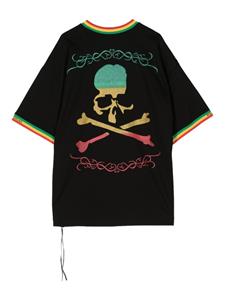 Mastermind World Rasta logo-print cotton T-shirt - Zwart