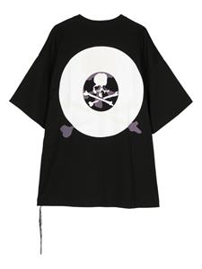 Mastermind World logo-print cotton T-shirt - Zwart