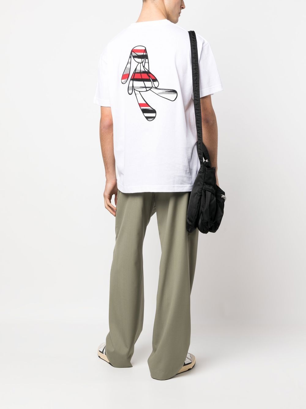 Missoni T-shirt met grafische print - Wit