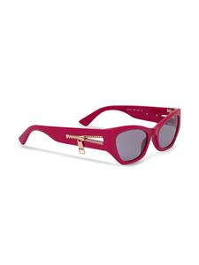 Moschino Eyewear Zonnebril met cat-eye montuur - Rood