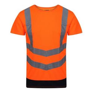 Regatta Mens Pro High-Vis Short-Sleeved T-Shirt