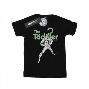 DC Comics Mens The Riddler Mono Action Pose T-Shirt
