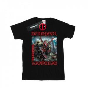 Marvel Mens Deadpool Here Lies Deadpool T-Shirt