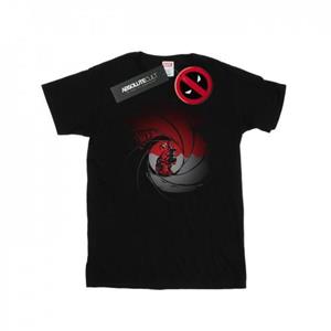 Marvel Mens Deadpool Gun Barrel T-Shirt