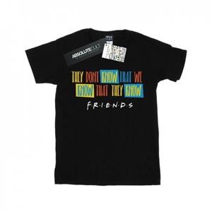 Friends Mens They Don´t Know Script T-Shirt