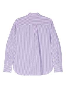 Manuel Ritz Gestreept blouse - Paars