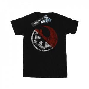 Star Wars Mens Rogue One Rusty Emblems T-Shirt