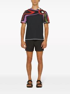 PUCCI Katoenen T-shirt met print - Zwart