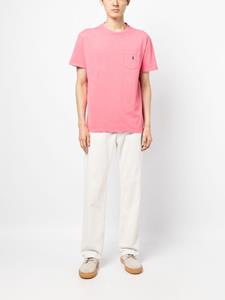 Polo Ralph Lauren T-shirt met borduurwerk - Roze