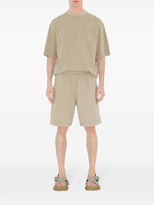 Burberry Katoenen T-shirt met print - Beige