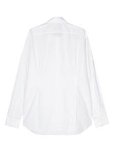 Corneliani Overhemd met jacquard-patroon - Wit