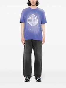Alchemist T-shirt met verfspetters - Blauw