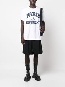Givenchy T-shirt met logoprint - Wit