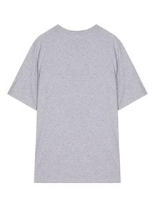 Maison Kitsuné T-shirt met logoprint - Grijs